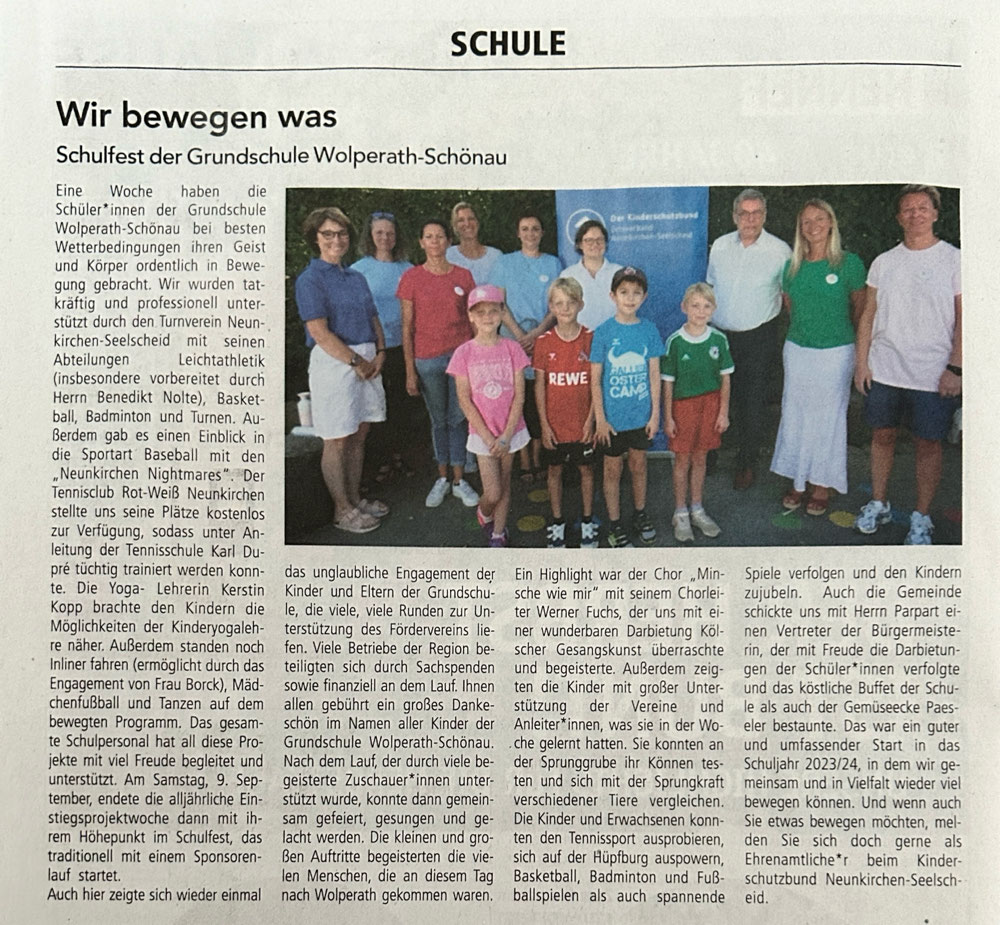 Die Ideenfabrik im Mitteilungsblatt der Gemeinde Neunkirchen-Seelscheid