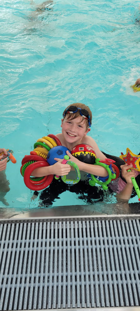Ob Schwimmunterricht Spaß macht…?