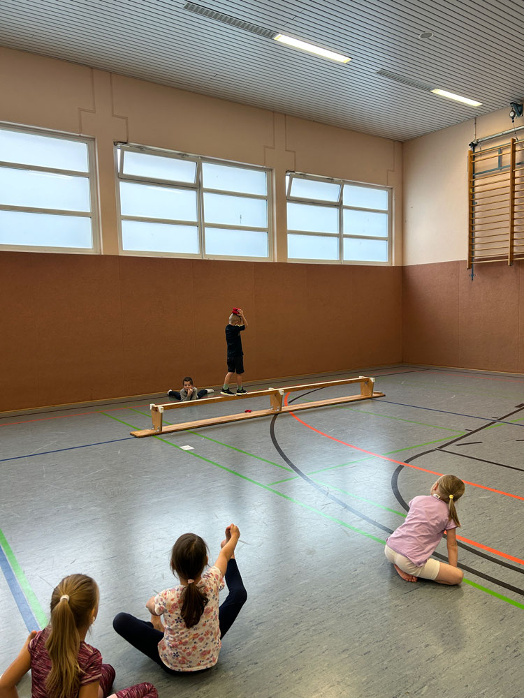 Immer in Balance bleiben…