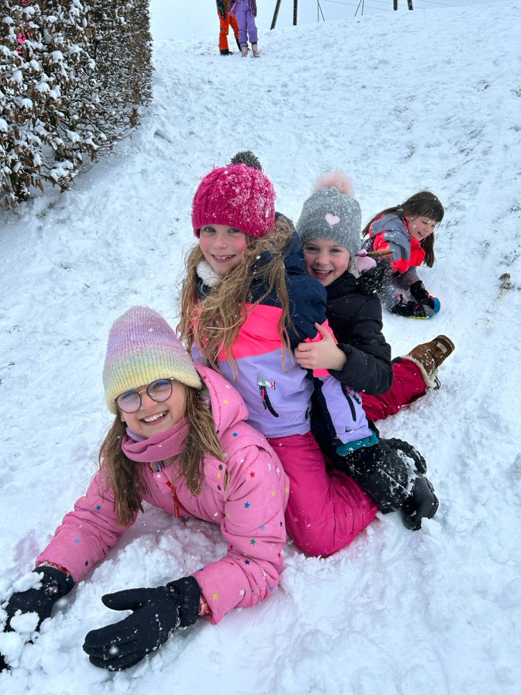 Schneegestöber in Wolperath