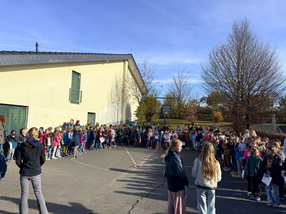 Wochenabschluss Laterne
